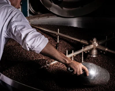 La torréfaction par Excelsior Caffé
