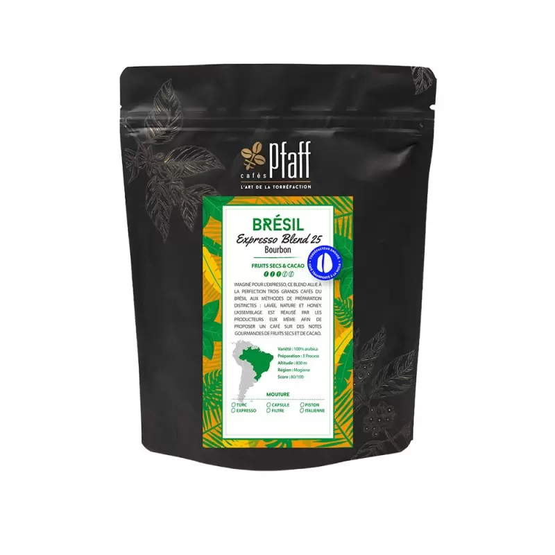 Brésil - Blend 25 Moulu