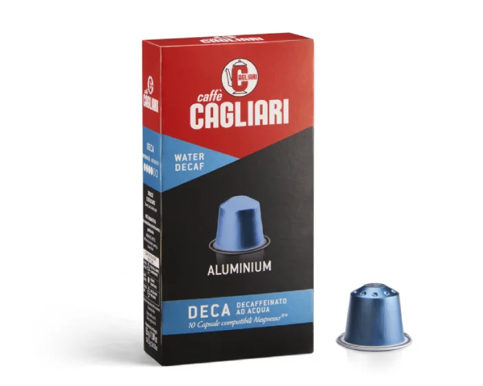 Cagliari Deca - 10 capsules aluminium Nespresso
